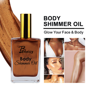 น้ำมันทำผิวแทนผิวสีวีแกนน้ำมันเพิ่มความกระจ่างใสน้ำมันบำรุงผิวเป็นประกายน้ำมันออร์แกนิค - Product Image 6