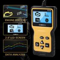 Obd-Anschluss Obd-Adapter Obd 2-Diagnosescanner-Motorcodeleser mit Unterstützung für mehrere Sprachen