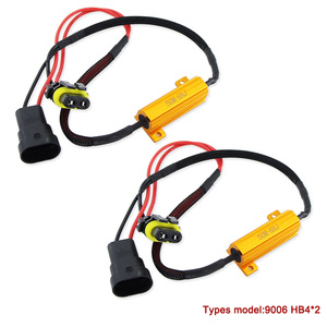 <span class=keywords><strong>H4</strong></span> H7 H8 H9 H11 9005 HB3 9006 HB4 LED nebbia HID DRL resistenza decodificatore carico lampadina - Product Image 6