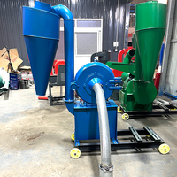 Nouvelle machine à moudre la farine de manioc avec moteur diesel, mini moulin à farine pour la maison