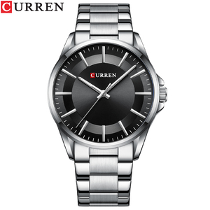 CURREN-8429 montres à quartz multifonctions multicolores de luxe pour hommes, bracelet en acier inoxydable - Product Image 4