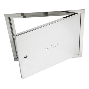 Puerta de Acero Inoxidable Galvanizado de 40x55cm para Protección Contra el Agua - Product Image 1