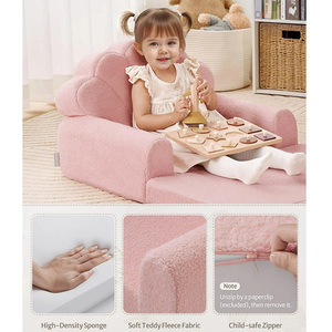 Canapé convertible pour enfants et bébés personnalisé 2 en 1, canapé pour enfants, chaise minimaliste pour tout-petits, canapé-<span class=keywords><strong>lit</strong></span>, canapé inclinable pour garderie - Product Image 5
