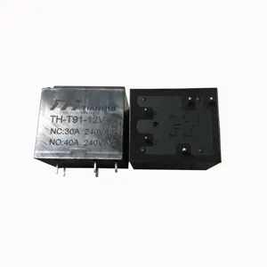 Tianhui-relé de 5 pines T91, 12V C, 30/40AMP