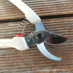 กรรไกรตัดแต่งกิ่งฮิไซจิโร่ S130 ใบมีด 45 มม. เหล็กกล้าคาร์บอน SK-5 ดีไซน์แบบผีเสื้อ สำหรับตัดแต่งต้นไม้ผลไม้ในสวน - Product Image 4