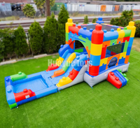 Château gonflable de nouvelle conception commerciale avec toboggan gonflable pour enfants toboggan gonflable toboggan gonflable pour la maison de rebond