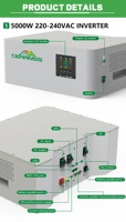Conteneur de Stockage d'Énergie Solaire Tout-en-Un Modulaire 48V 100Ah 200Ah LiFePO4 10KWH 20KWH Système Solaire Batterie Empilable 48V