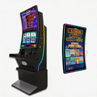 Gabinete de Juegos Fire Link Compatible con Pantalla Curva de 43 Pulgadas con Soporte en Japonés y Español para Bares y Tabernas en Florida, Juegos de Habilidad