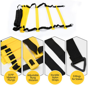 <span class=keywords><strong>Escada</strong></span> De Agilidade - <span class=keywords><strong>Escada</strong></span> De Velocidad Equipamento Para Treino Funcional Exercicios Corrida Treino Futebol - Product Image 4