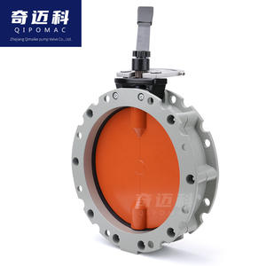 Aluminum Alloy Manual <b>Dust</b> <b>Powder</b> Butterfly Valve Single Double Flange for Cement Mixing Plant Turbine Handle for Oil Water - Product Image 4