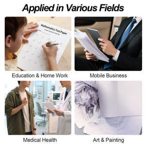 Máy in nhiệt không mực A4 chất lượng cao, chức năng cắt tự động 5.0, pin 2600mAh, độ phân giải 203dpi, có sẵn trong kho - Product Image 3