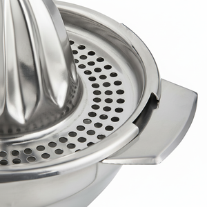 MIINOX-Centrifugeuse manuelle portable en acier inoxydable, outil durable en métal pour les légumes et les fruits pour citron et lime, modèle MW-LJS - Product Image 1