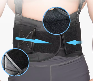Ceinture de soutien lombaire réglable et respirante pour le travail, conception respirante, soutien de la taille - Product Image 5