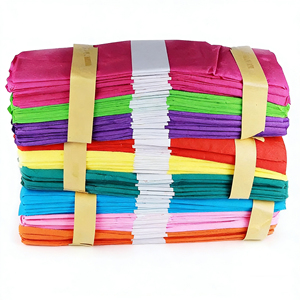 Rubans en papier crépon biodégradable imprimé, faits à la main, de haute densité, pour décorations de Noël et de fêtes d'anniversaire - Product Image 3