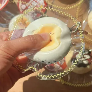 Lindo Juguete Antiestrés de Silicona Suave de Forma de Foca, Pequeño, de Compresión Lenta, con Colgante de Nariz <span class=keywords><strong>Karma</strong></span> y Diseño de Dumpling y Banana, Llavero, Regalo para Amigo - Product Image 4