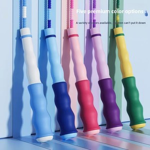 เชือกกระโดดแบบลูกปัดนุ่ม ทำจากไม้ไผ่ สำหรับเด็ก ออกกำลังกาย-อุปกรณ์กีฬาสำหรับโรงเรียนอนุบาลและประถมศึกษา <span class=keywords><strong>ข</strong></span>ายส่ง - Product Image 3