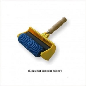 فرشاة سلكية فولاذية بمقبض مطاطي قطرها 1 بوصة أداة تلميع لديكور الجدران - Product Image 3