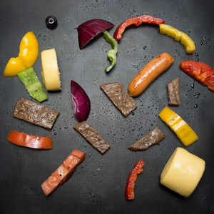 Plaque de cuisson <span class=keywords><strong>antiadhésive</strong></span> personnalisée en PTFE de qualité alimentaire facile à nettoyer Tapis de barbecue imperméables résistants à la chaleur - Product Image 6