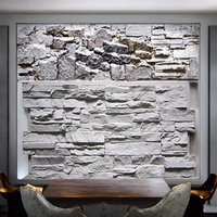 Panel de Pared de Poliuretano de Alta Densidad con Aspecto de Piedra, Aislamiento Acústico, Panel 3D, 1 Año de Garantía, para Entrada de Hotel, Modelo NEU Classic