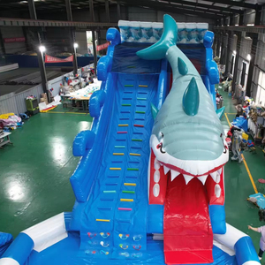 Bên cho thuê MOONWALK nhà bị trả lại trượt nước Inflatable lâu đài trẻ em thu hút khách du lịch nhảy lâu đài với hồ bơi - Product Image 6