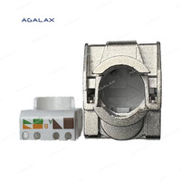 Connecteur réseau de haute qualité en alliage de zinc blanc blindé Cat7 Keystone Jack 8p8c Rj45 Cat6a Module adaptateur réseau Coupleur