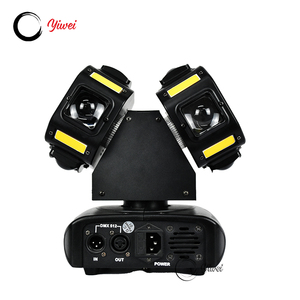 Kép đôi di chuyển đầu 8x10W 4in1 <span class=keywords><strong>RGBW</strong></span> Disco Đảng DJ LED chùm Strobe ánh sáng laser - Product Image 3