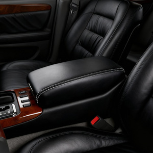 Lexus Center <b>Console</b> Armrest Cover <b>Black</b> Microfiber Leather Storage Box For GS300 GS400 GS430 1999-2005 - Product Image 2