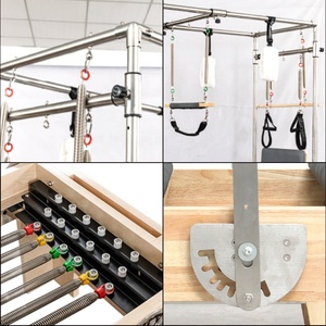 Reformer de Madera de Roble y Arce 3 en 1 con Torre C2, Equipo de Fitness para el Hogar, Entrenamiento de Core, Reformer C2, Equipo de Fitness C2 para el Hogar - Product Image 1