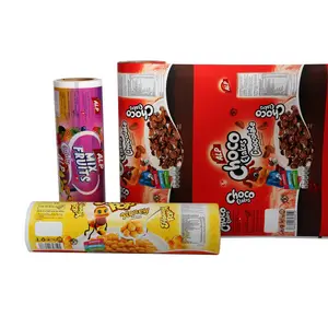 Food Grade Opp Pvc Film Packaging Bag Recycled HDPE Food Packaging Plastic Roll Film