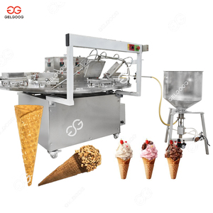 Machine semi-automatique pour la fabrication de cornets de glace, machine à façonner les cornets de gaufres, machine à cornets de glace Cornetto pour les petites entreprises - Product Image 5