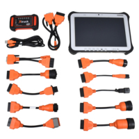 Kit de Diagnóstico para Excavadora XTRUCK Y009 HDD, Paquete Completo con Tableta Panasonic FZ G1, Escáner de Reparación de Maquinaria de Construcción