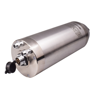 Motor de Husillo de 3.7kw Er20 para Máquina de Grabado de Piedra y Mármol, 100mm, Refrigerado por Agua - Product Image 2
