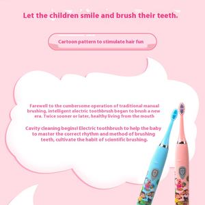 Patrón de dibujos animados Cute Little Monkey Cepillo de dientes eléctrico sónico para niños Versión de batería - Product Image 5