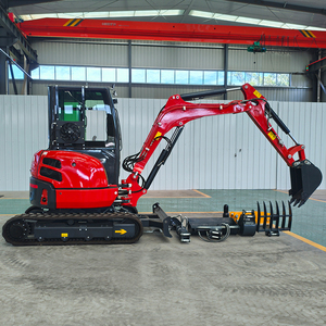 Chất Lượng Cao Đa Chức Năng Xách Tay Mini Máy Xúc Vườn Trang Trại Thủy Lực Crawler Nhỏ Gọn Bagger Điều Kiện Mới - Product Image 5
