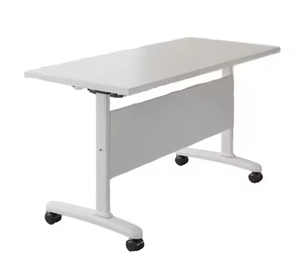 Table d'entraînement pliable réglable pour deux personnes Ensemble de chaises de bureau modernes et mobiles pour le tutorat <span class=keywords><strong>en</strong></span> conférence - Product Image 4