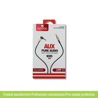 Boîtes en papier personnalisées pour l'emballage de produits électroniques, boîte d'emballage pour câble de données USB, boîte d'emballage pour câble de charge