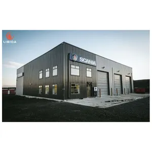 Easy Assemble Fully Customizable Steel Structure Steel Building Fabrication