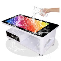 Pantalla LCD de publicidad interior de mesa táctil interactiva inteligente