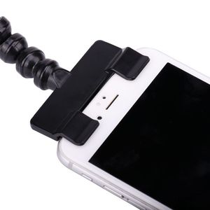 Pet Selfie Stick Phone Clip With Bone Toy For Dogs And Cats Mobile Phone Holder Black And White Plastic 50g - Product Image 4
