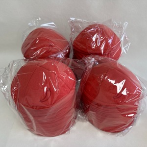 Kippah <span class=keywords><strong>de</strong></span> Lino Naranja Quemado al por Mayor con Bordado Tono sobre Tono Personalizado y Forro con Foto, Kippot para Boda Judía, Yarmulke, Regalo Judaico - Product Image 6