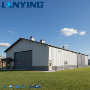 Magazzino Prefabbricato in Struttura d'Acciaio Pesante con Certificazione ASTM, Soluzione per Stoccaggio Industriale di Merci Sfuse - Product Image 1