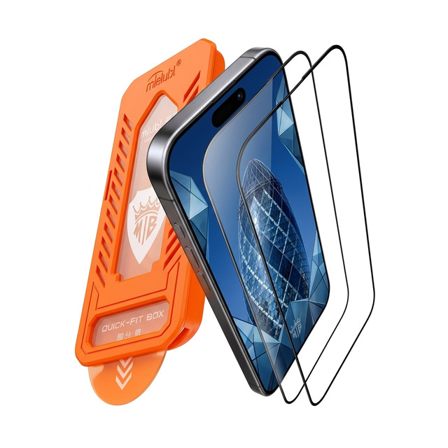 MIETUBL Good Tempered Anti-scratch Magic Box Kit Applicator Mobile Phone Tempered Glass Screen Protector for SAM S26/S26 ULTRA