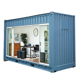 Maison <span class=keywords><strong>conteneur</strong></span> industrielle préfabriquée en acier de 20 pieds, personnalisée sur mesure, en kit, pour café, boutique, stand, kiosque, à vendre DDU DDP - Product Image 1