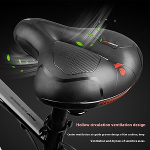 TOSUOD Cojín de <span class=keywords><strong>bicicleta</strong></span> súper suave <span class=keywords><strong>Asiento</strong></span> de <span class=keywords><strong>bicicleta</strong></span> de <span class=keywords><strong>montaña</strong></span> grueso con función antidolor de glúteos Conducción cómoda Estilo simple - Product Image 2