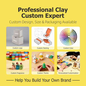 Kit de Pâte à Modeler à Séchage à l'Air Personnalisé en Gros, Pâte à Modeler pour Enfants, Pâte Magique DIY avec Outils et Tutoriels, Fournisseur d'Usine OEM ODM - Product Image 5