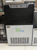 Máquina de Hielo en Cubos Pequeños y Duraderos de Fábrica WICE, 50kg 55kg 60kg, Producción Rápida de Hielo Puro, Autolimpieza, para Bares, Cafeterías, Tiendas de Té con Leche