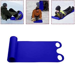 Lot de 2 luges légères en plastique pour snowboard, tapis de glisse flexible de 36 pouces, tapis <span class=keywords><strong>volant</strong></span> pliable pour enfants - Product Image 4