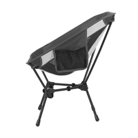 Chaise de randonnée pliable compacte et ultralégère en acier pour l'extérieur, chaise de camping triangulaire, chaise de lune, vente chaude