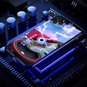 Cuộc Gọi Nhấp Nháy Điện Thoại Di Động Glass Case Cho <span class=keywords><strong>iPhone</strong></span> 13, Điều Khiển Bằng Giọng Nói Ánh Sáng Cuộc Gọi Up <span class=keywords><strong>LED</strong></span> Nhấp Nháy Trường Hợp Điện Thoại Cho <span class=keywords><strong>iPhone</strong></span> 13 Trường Hợp - Product Image 2