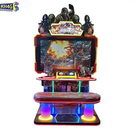 Tir au pistolet simulateur de jeu arcade chasse réalité virtuelle vidéo deux peuples machine d'arcade à pièces à vendre